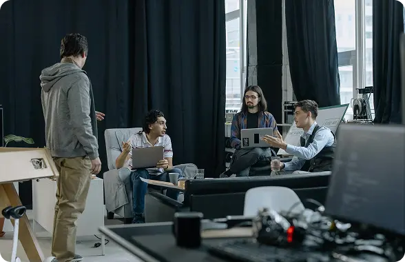 Team at work