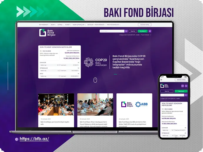 Baki Fond Birjasi — Stock Exchange Platform